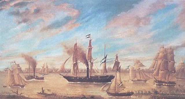 Toma del barco "Pinto"