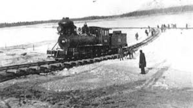 Rail service come to Alaska