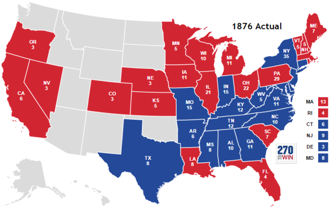 The First Candidate to Win the Electoral Vote but Not the Popular.