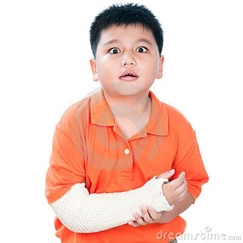 first time i broke my first bone