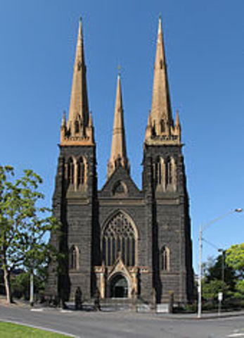 Saint Patricks Cathedral in Melbourne