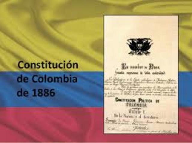CONSTITUCIÓN DE 1886 Y  EL CONCORDATO de 1887