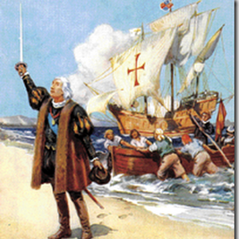 Descubrimiento de América por Cristóbal Colón