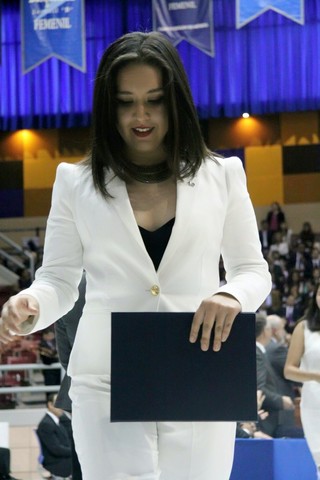 Mi graduación de preparatoria.