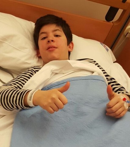 Me operan a los 12 años