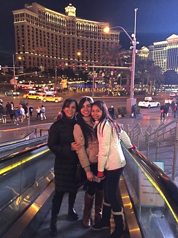 first time in Las Vegas