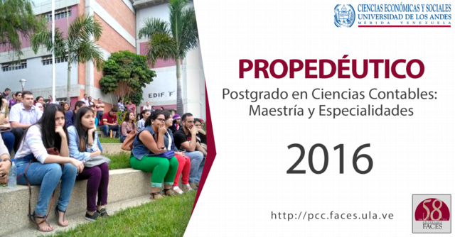 Bienvenida Postgrado Ciencias Contables