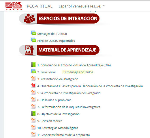 Proceso de Enseñanza - Aprendizaje