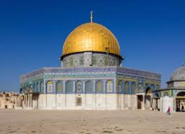 Dome of Rock was built