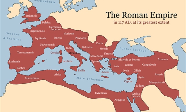 Roman empire begins