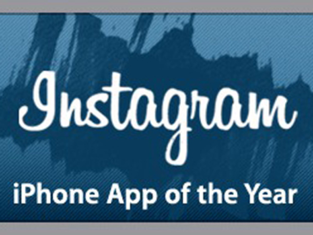 Instagram es nombrado "app de iPhone del año", con mas de 10 millones de usuarios.
