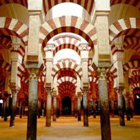 The Great Mosque of Cordoba.