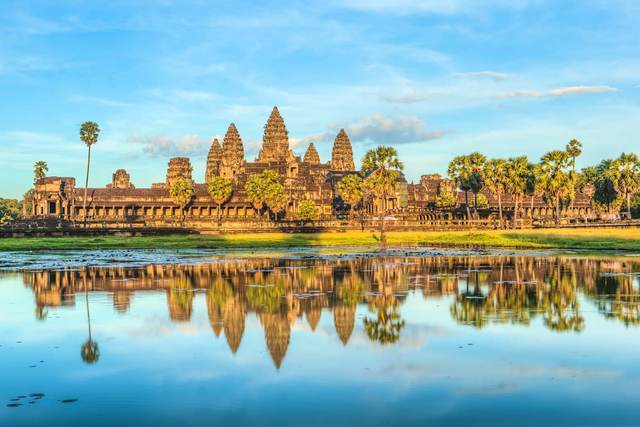 Angkor wat is biult
