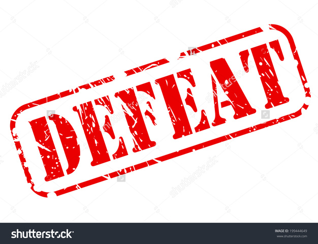Defeat