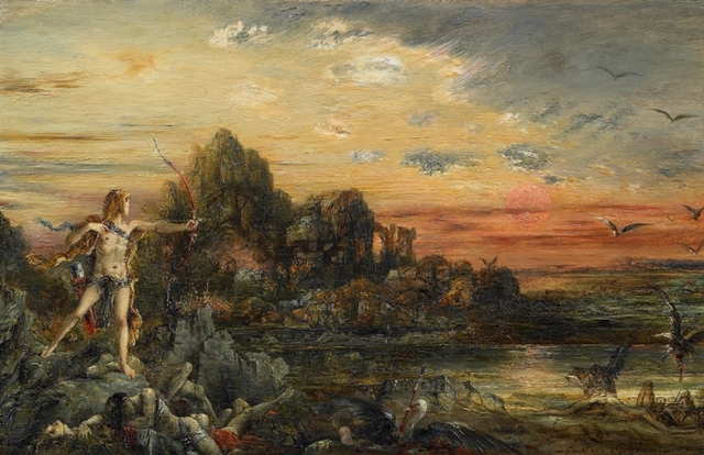 Hercule et les oiseaux du lac Stymphale