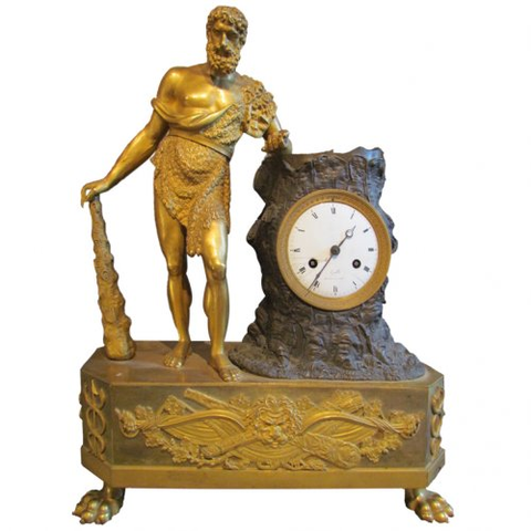Pendule à "L'Hercule Farnèse"