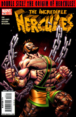 Couverture de "The incredible Hercules" #126