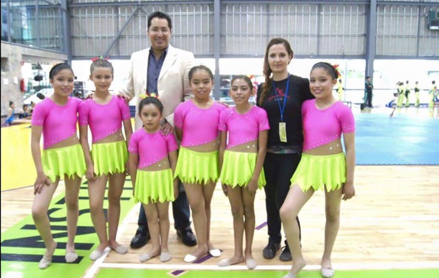 My first gymnast competition