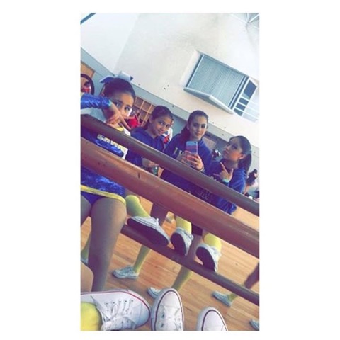 My first national cheerleading competition