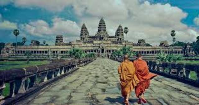 Angkor Wat is built