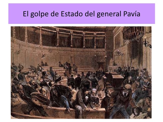 Golpe de estado del General Pavía