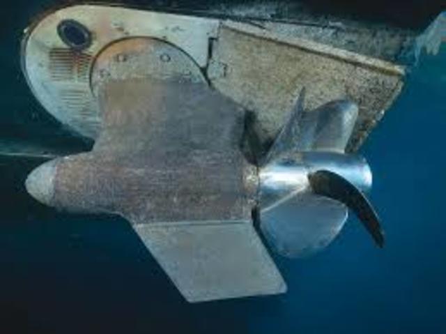 Cascos y hélices de barcos