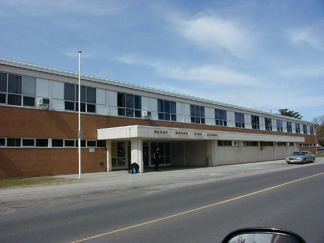 My grandpa's high school