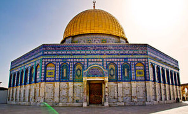 Dome of the Rock is completed