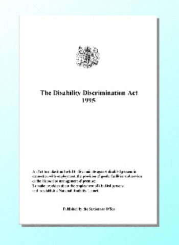 1995 Disability Discrimination Act