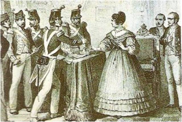 Pronunciamiento de los sargentos de La Granja. Restablecimiento de la Constitución de 1812