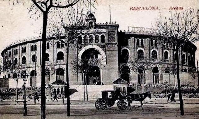 Míting a Les Arenes