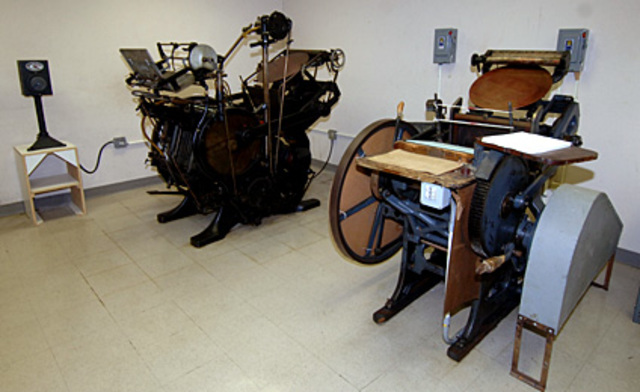 La maquina de fotocomposición