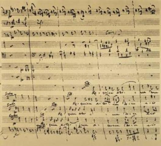 Escribe varias sinfonías y algunos cuartetos