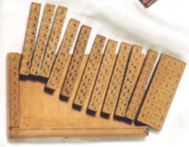 Invencio de les varetes de numeració (o ossos de Napier)