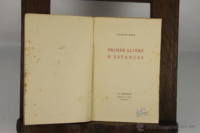 publicació primer llibre