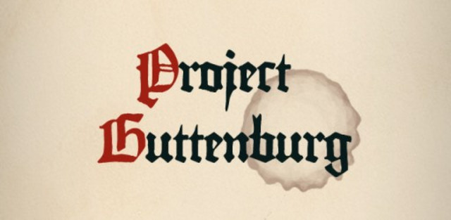 Le projet Gutemberg