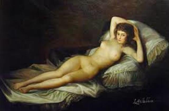 La maja desnuda.
