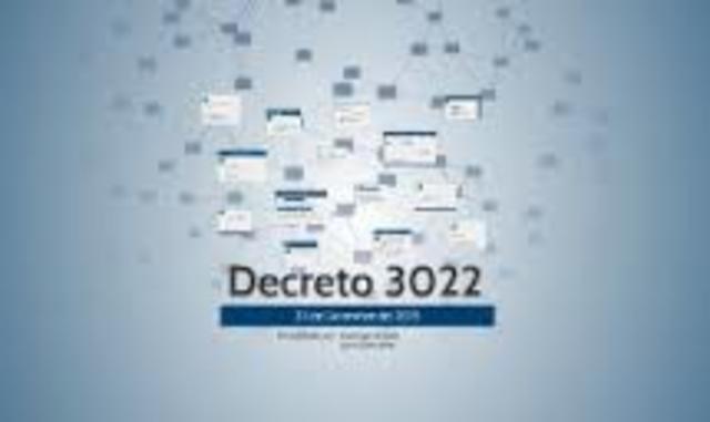 DECRETO 3022