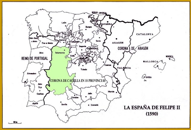 La España del siglo XVI:  El modelo político de los Austrias.  La unión de reinos