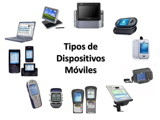 Que tipos de dispositivos moviles hay?