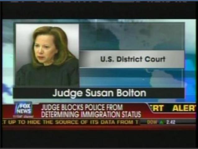 U.S. District Judge Blocks Key Parts of Arizona's Anti-Illegal Immigration Laws