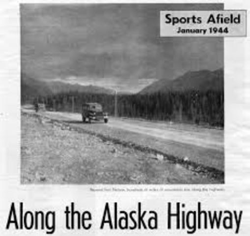 Alaska Highway opens to the public