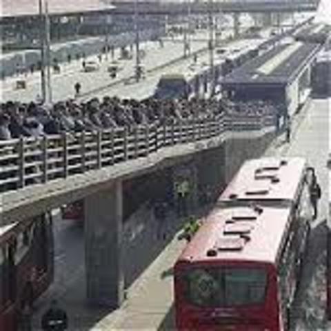 Ingreso de transmilenio a Soacha