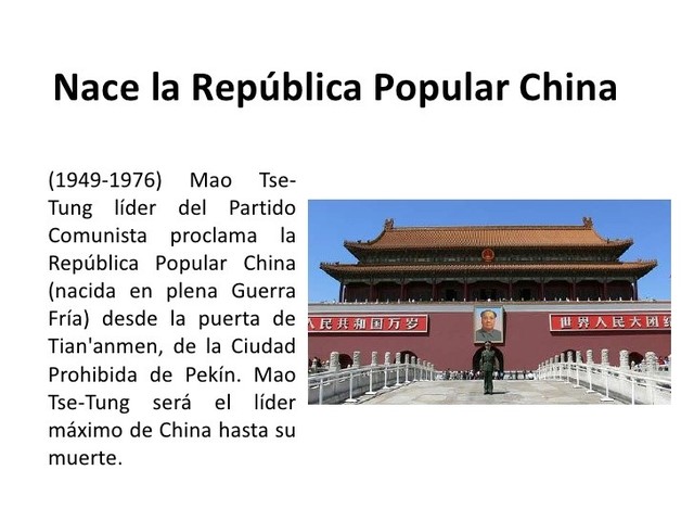 Nacimiento República Popular China