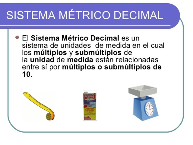 Importancia del Sistema Métrico Decimal