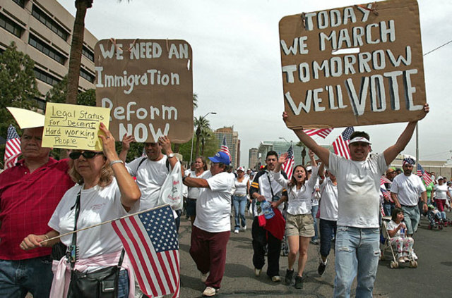 Immigration Reform Protest 2006 Arizona