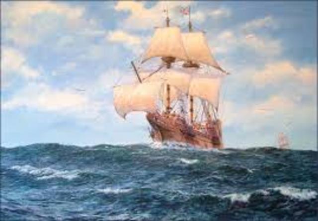 THE MAYFLOWER SAIL.