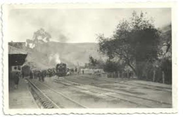 La estación de tren de Charquito .