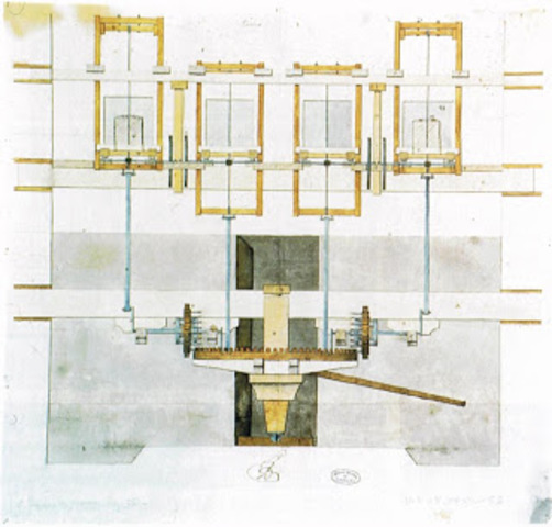 Primera máquina de vapor en España