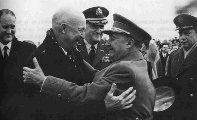 Visita a España del general Eisenhower